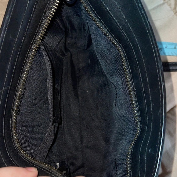 Coach Swagger Crossbody Black Leather Crossbody or Shoulder Bag A1532-53032 - Picture 7 of 9